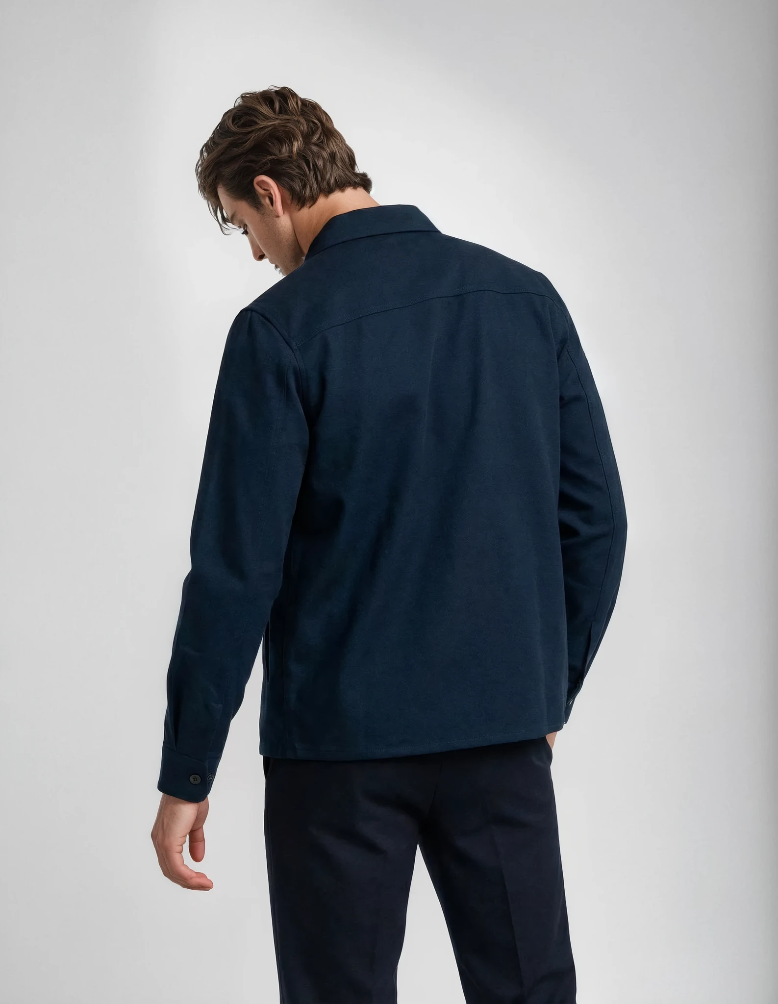 The Monsé Overshirt | Deep Blue