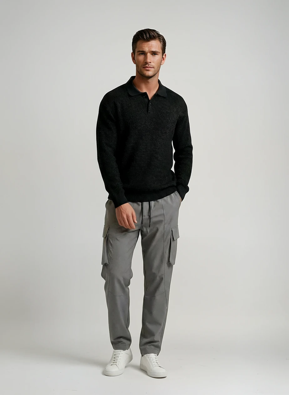 Casual Cargo Pants | Grijs