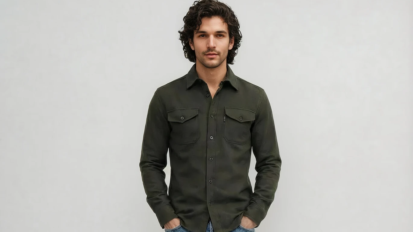 The Monsé Overshirt | Olive Drab