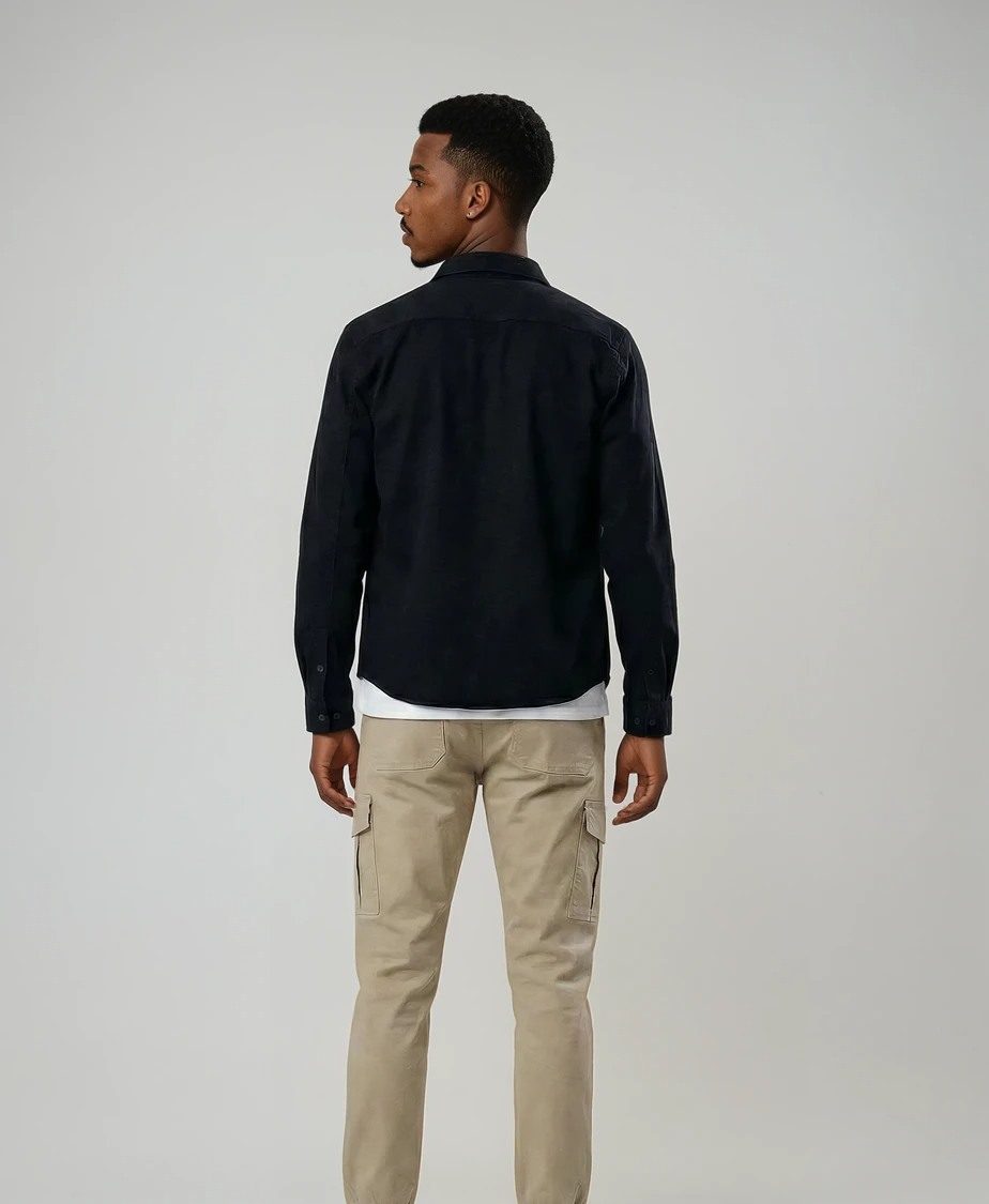 Stretch Cargo Trousers | Beige