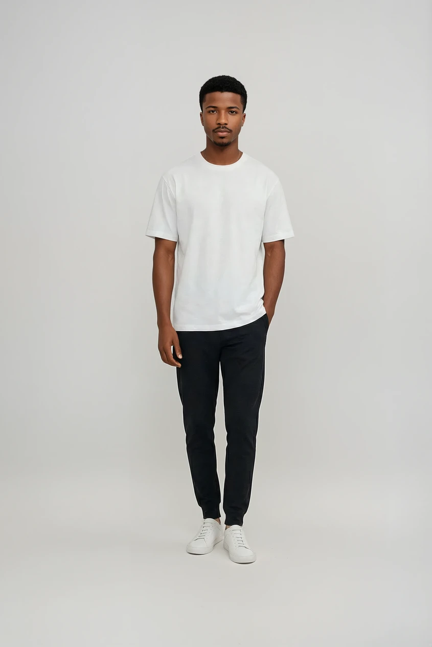 Stretch Cargo Trousers | Zwart