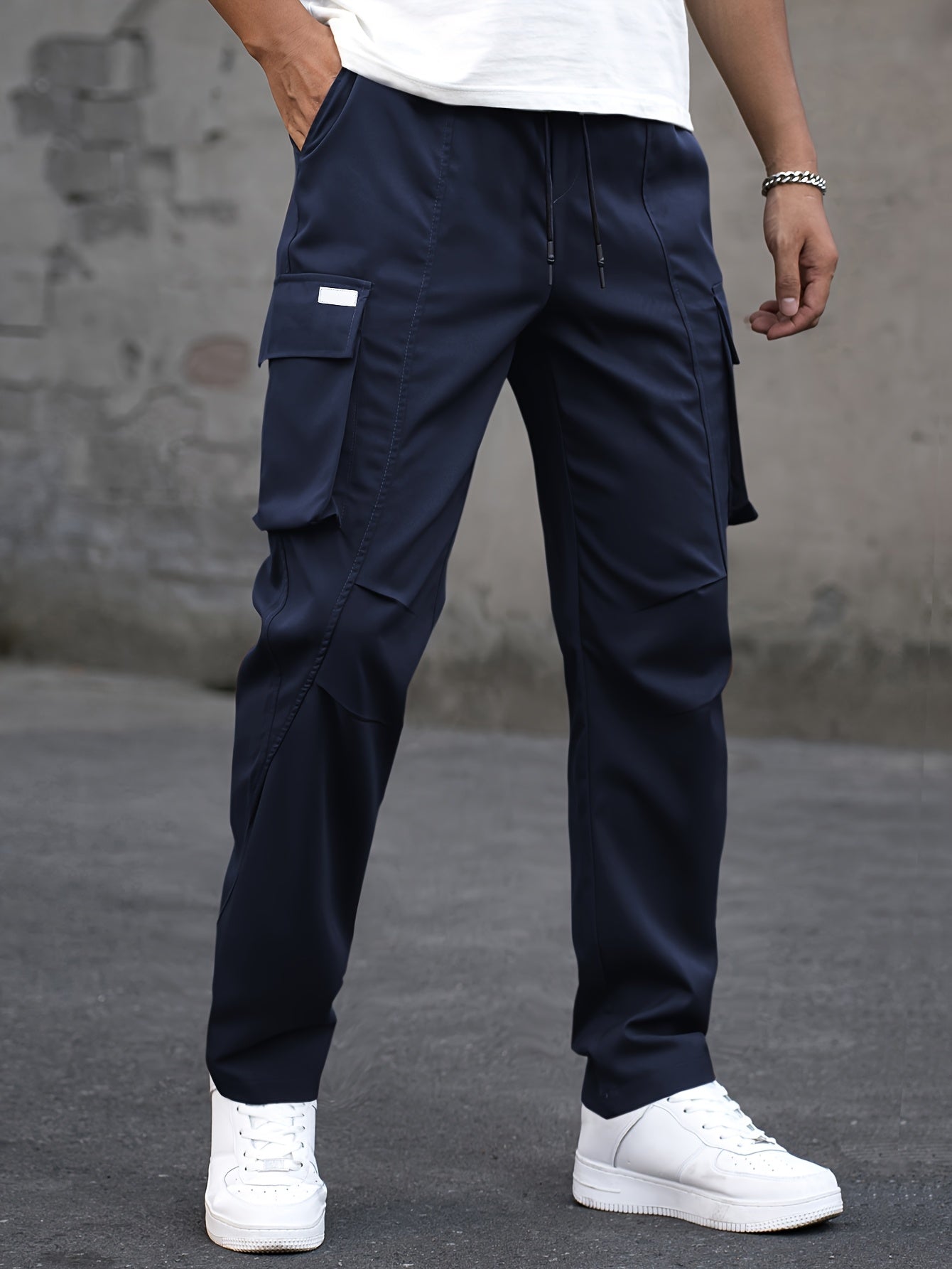 Casual Cargo Pants | Blauw
