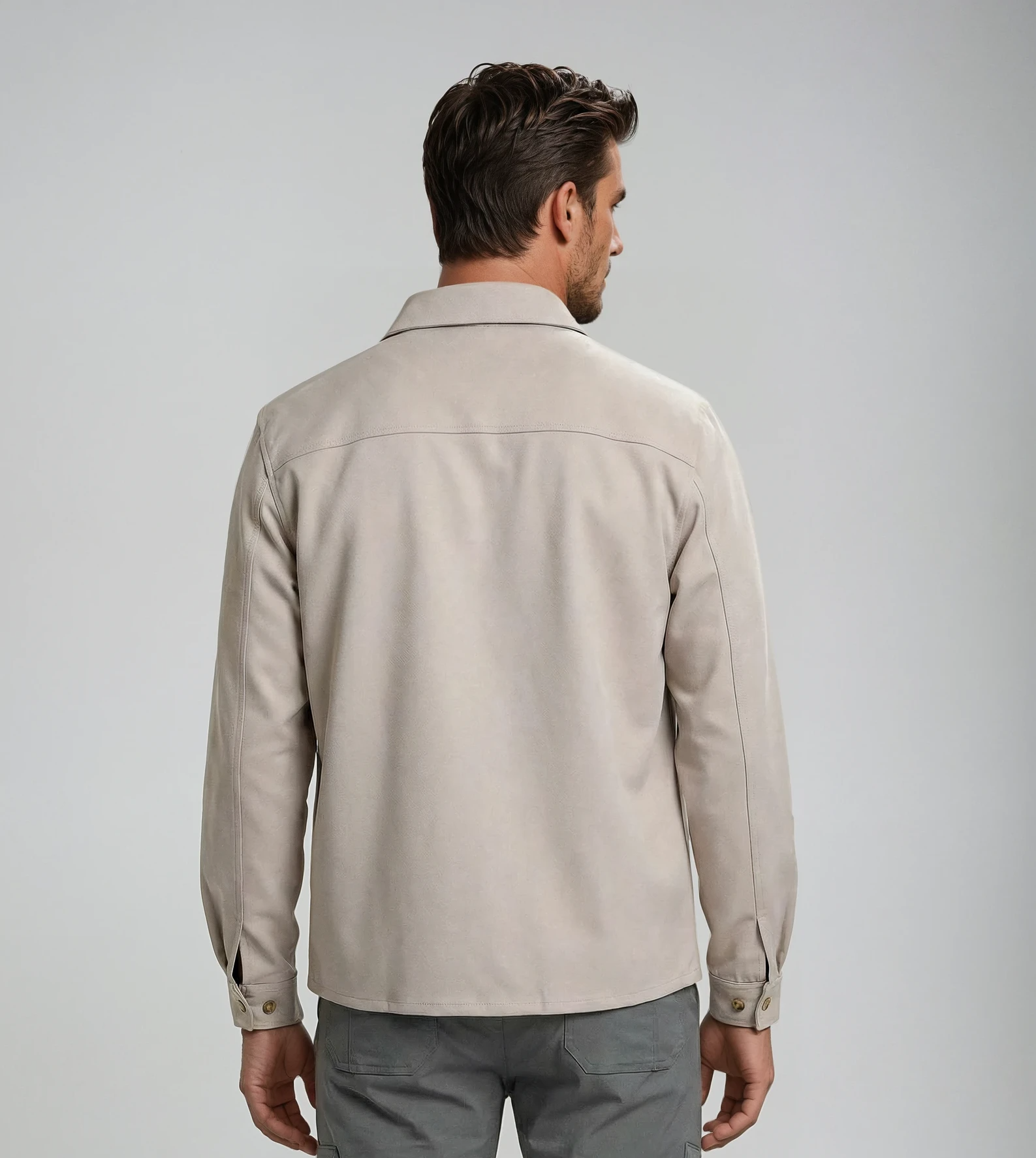 The Monsé Overshirt | Beige
