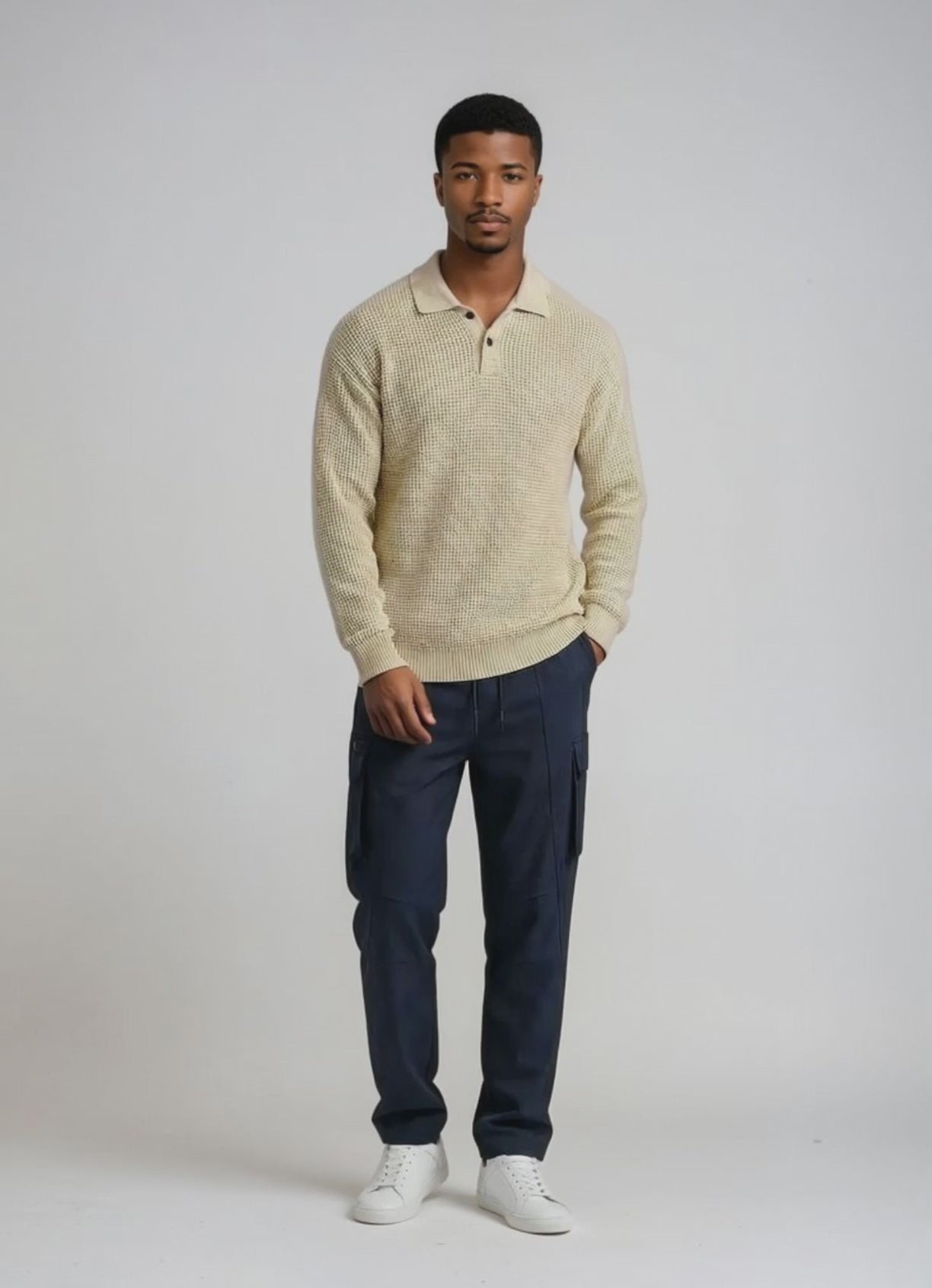 Casual Cargo Pants | Blauw